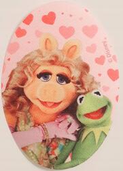 Disney Hőre tapadó folt Muppet Show Kermit/Pig