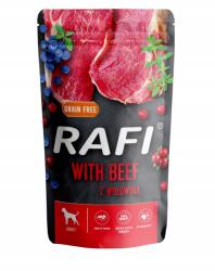 RAFI nedves kutyaeledel Rafi marhahússal, áfonyával 500 g