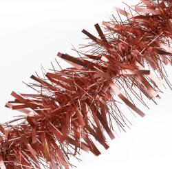  Karácsonyi girland, boa, rosegold színű, 15 cm széles és 2 m hosszú (445826)