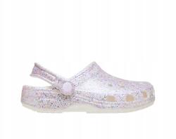 Crocs Ifjúsági cipő Crocs Classic Fantasy Glitter Clog 212561-100 habszivacs (212561-100)
