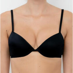 LORMAR Lormar-Infiore 2002 push-up, merevítős fekete melltartó