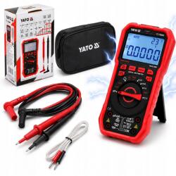 TOYA Univerzális Digitális Mérőműszer LCD True Rms Ac+dc Auto Max/min Hold Szonda (YT-730896)