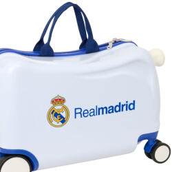  Real Madrid bőrönd gyerek ráülős fehér