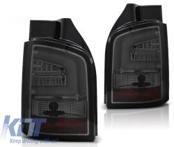  Fényszórók Tube Light króm szekvenciális VW T5 2010-2015 (TTHV6028714)