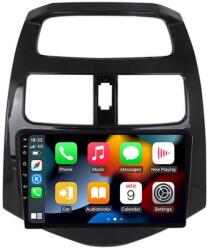 TopNAVI Chevrolet Spark M300 2010- 2014 9" Android multimédia autórádió érintőkijelzős fejegység - 4GB+ 64GB Carplay WIFI (Spark104)