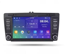 TopNAVI Skoda Octavia 2 2004- 2012 8" Android multimédia autórádió érintőkijelzős fejegység - 4GB+ 64GB Carplay WIFI (TN-SKODA-OCTAVIA-2-2)
