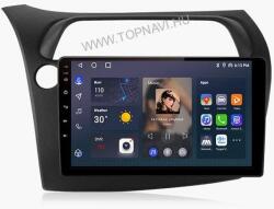 TopNAVI Honda Civic UFO 8. gen 2005- 2011 9" Android multimédia autórádió érintőkijelzős fejegység - 4GB+ 64GB Carplay WIFI (Civic511-Lhand)