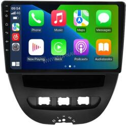 TopNAVI Peugeot 107 2005- 2014 10.1" Android multimédia autórádió érintőkijelzős fejegység - 4GB+ 64GB Carplay WIFI (Peugeot107)