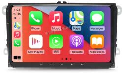 TopNAVI Volkswagen 9" Érintőgombos Android multimédia autórádió fejegység - 4GB+ 64GB Carplay WIFI (A3889)