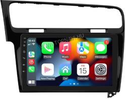 TopNAVI Volkswagen Golf 7 2013- 2020 10.1" Android multimédia autórádió érintőkijelzős fejegység - Ezüst / 4GB+ 64GB Carplay WIFI (Golf-VII-YS)