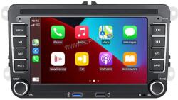 TopNAVI Volkswagen 7" tekerőgombos Android multimédia autórádió fejegység - 4GB+ 64GB Carplay WIFI (A3928)
