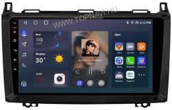 TopNAVI Mercedes-Benz A W169 / B W245 / Vito, Viano W639 / Sprinter W906 9" Android multimédia autórádió fejegység - 4GB+ 64GB Carplay WIFI (BenzT245-Xin)