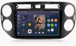 TopNAVI Volkswagen Tiguan 2007- 2016, Golf Plus 2004- 2014 9" Android multimédia autórádió érintőkijelzős fejegység - 4GB+ 64GB Carplay WIFI (Tiguan716-BK)
