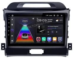 TopNAVI Kia Sportage 3 2010- 2015 9" Android multimédia autórádió érintőkijelzős fejegység - A verzió / 4GB+ 64GB Carplay WIFI (K2.Sportage)