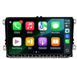 TopNAVI Skoda Fabia, Octavia, SuperB, Rapid 9" Android multimédia autórádió érintőkijelzős fejegység - 4GB+ 64GB Carplay WIFI (51593919037780)