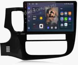 TopNAVI Mitsubishi Outlander 3 2012- 2018 10.1" Android multimédia autórádió érintőkijelzős fejegység - B verzió Rockford és gyári kamera / 4GB+ 64GB Carplay WIFI (Outlander-GP2)