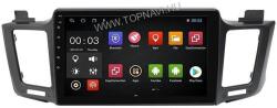 TopNAVI Toyota Rav-4 3 XA 40 2013- 2018 10.1" Android multimédia autórádió érintőkijelzős fejegység - B verzió / 4GB+ 64GB Carplay WIFI (Rav4-135-GP)