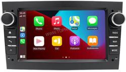 TopNAVI Opel Astra, Vectra, Zafira, Corsa, Meriva 7" Matt Fekete Android multimédia autórádió érintőkijelzős fejegység - 4GB+ 64GB Carplay WIFI (A3936BK)