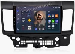 TopNAVI Mitsubishi Lancer 2007- 2014 10.1" Android multimédia autórádió érintőkijelzős fejegység - Rockford hifivel / 4GB+ 64GB Carplay WIFI (Lancer10-GP)
