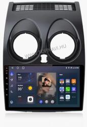 TopNAVI Nissan Qashqai J10 2005- 2013 9" Android multimédia autórádió érintőkijelzős fejegység - B Verzió / 4GB+ 64GB Carplay WIFI (Qashqai063-GP)