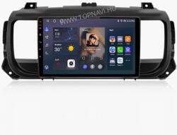 TopNAVI Citroen Jumpy 2016-2021 9" Android multimédia autórádió érintőkijelzős fejegység - 4GB+ 64GB Carplay WIFI (Jumpy162)