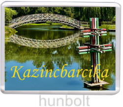  Kazincbarcika Csónakázó-tó hűtőmágnes (műanyag keretes)