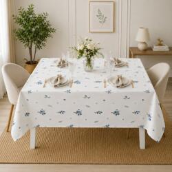 Pucioasa Fata de masa teflonata 160x220 cm, Floricele albastre F14 Fata de masa