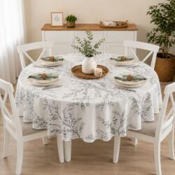 Pucioasa Fata de masa teflonata, rotunda, diametru 160cm, Crengute gri Fata de masa