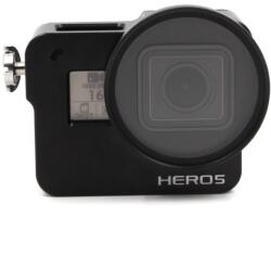 iShoot Carcasa aluminiu Hero 5-7 cu filtru UV pentru GoPro Black