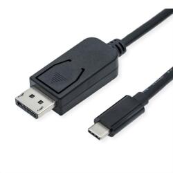  Cablu Roline Type C la DisplayPort 8K60Hz T-T 2m, Negru (11.04.5836-10) - etoc