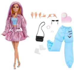 Barbie Кукла Barbie Deluxe Style - С променяща цвета си коса, дрехи и аксесоари (JNC61)