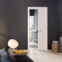Garofoli Usa culisanta de interior din lemn - Garofoli colectie Miraquadra model R 4/R 2100x800 Tortora/Ivory/Grey (MIRAQUADRAR4R)