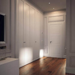 Garofoli Usa batanta de interior din lemn - Garofoli colectia Miraquadra model 3/B Tortora/Ivory/Grey 2000X900 (BAT_MIRAQ_3B)