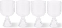 Polspotten Pahare de vin Rooftop 390 ml, transparente, 4 buc (140-230-218) Pahar