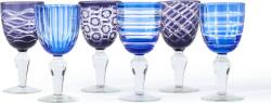 Polspotten Pahare de vin Cobalt Mix 250 ml, 6 buc (140-230-114) Pahar