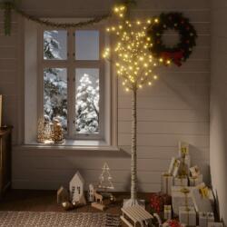 vidaXL Pom de Craciun, 200 LED-uri, alb cald, 1, 8 m, salcie, int. /ext. GartenMobel Dekor (332956)