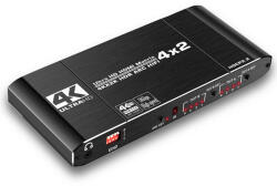 Thunder Germany HMX-402, HDMI mátrix, elosztó és kapcsoló (4×2) + ARC - thundergermany