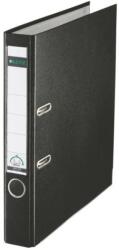 Leitz Biblioraft A4, plastifiat PP/paper, margine metalica 52 mm, Leitz 180 - negru (L-10151295)