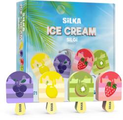 Silka Cutie cu radiere pt creion, nu lasa reziduuri, 36buc/cutie, SILKA Ice Cream-design inghetata cu fruc (SK-510435)