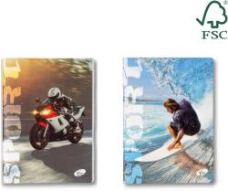Caiete scolare import Caiet A5, 48 file, 80gsm, coperta carton 300gsm, design sports - dictando (EP-064598)