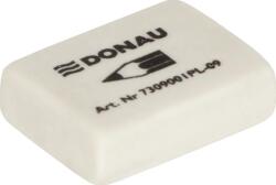 DONAU Radiera dreptunghiulara, 41x21x11mm, pentru creion, DONAU - alba (DN-7309001PL-09)