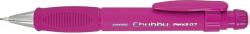 PENAC Creion mecanic PENAC Chubby, rubber grip, 0.7mm, con si varf metalic, radiera retractabila, roz (P-MP0407-PK)