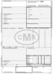 Formulare tipizate CMR , A4 , 3ex/set , 50set/carnet (CMRA4/3E)