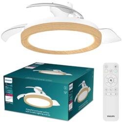 Philips 8721103128294 LED ventilátor világítással Bliss | 35W integrált LED forrás | 4500lm | 2700-6500K | fényerőszabályzó | távirányítás
