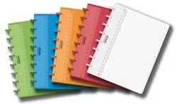 Aurora Caiet A5, 72 file - 90g/mp, coperta PP transparent color, AURORA Adoc - matematica (3055.000) - forit