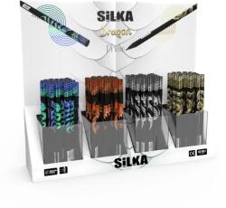 Silka Display cu creioane, 4modele x 40buc(160buc)/display, SILKA Dragon Jumbo (SK-515171)