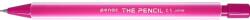 PENAC Creion mecanic PENAC The Pencil, rubber grip, 0.5mm, varf plastic - corp roz (P-MP0305-PK)