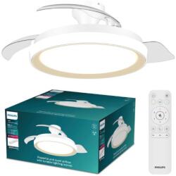 Philips 8721103096067 LED ventilátor világítással Bliss | 35W integrált LED forrás | 4500lm | 2700-6500K | fényerőszabályzó | távirányítás | aranyszí