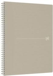 OXFORD Caiet cu spirala, OXFORD Origins, A4+, 70 file-90gsm, Scribzee, coperta PP nisip - dictando (OX-400150004)