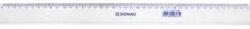 DONAU Rigla din plastic transparent, 40cm, DONAU (DN-7054001PL-00)